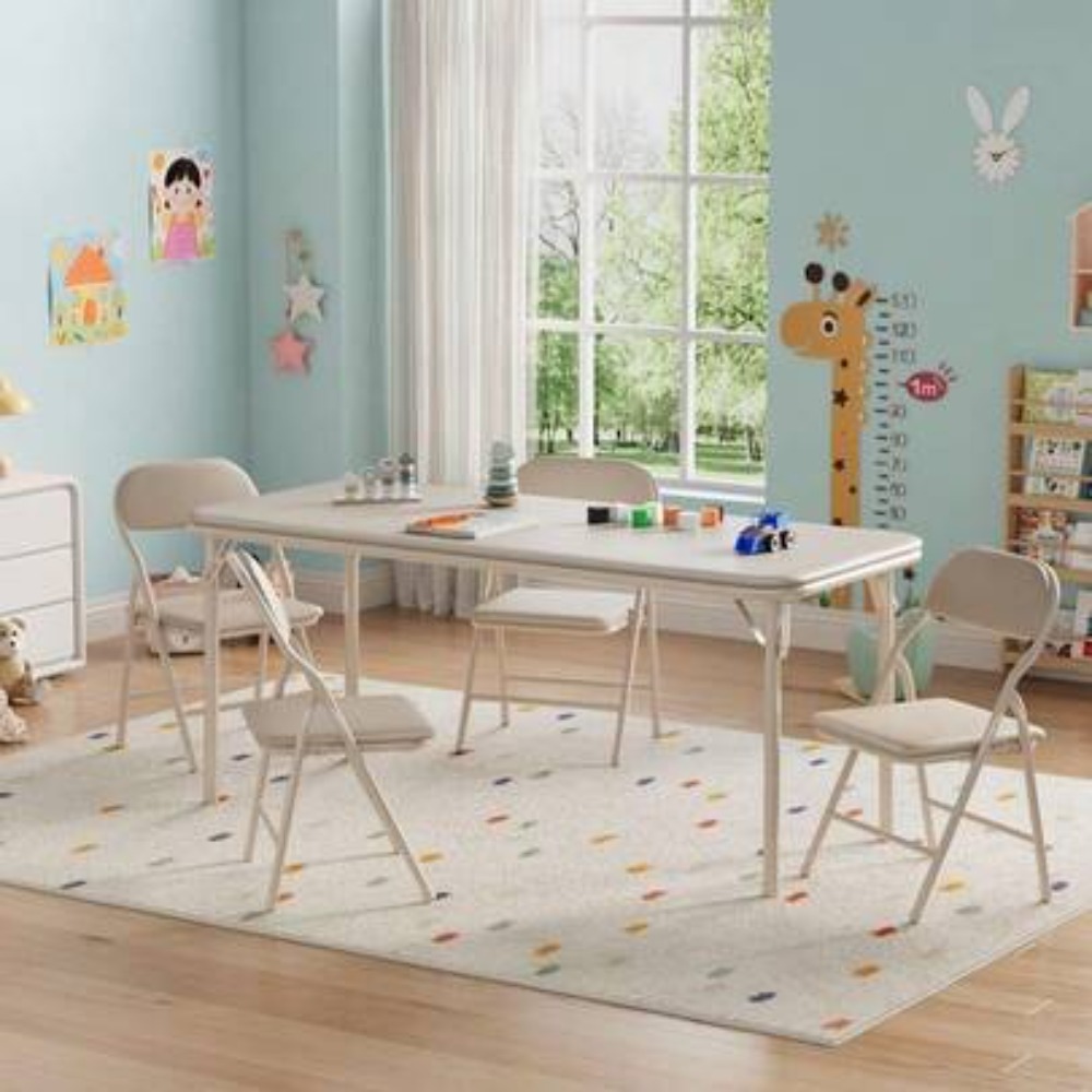Kids Outdoor Furniture - Ensemble de table d'activités pour enfants,