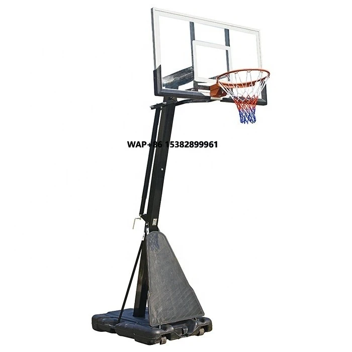 Basketball Hoop Outdoor - Support de basket-ball mobile réglable en