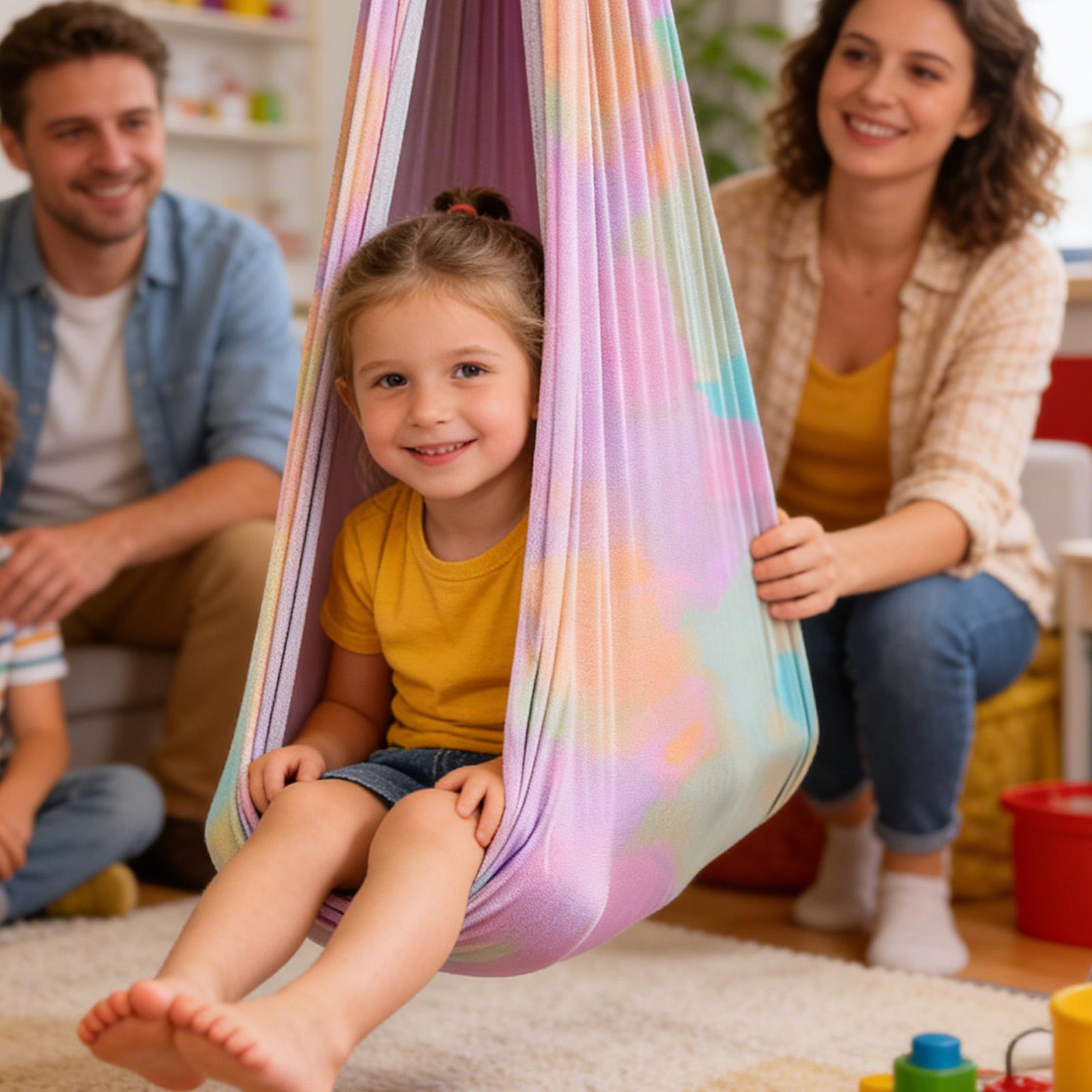 Kids Outdoor Yoga - Chaise suspendue pour enfants, robuste et