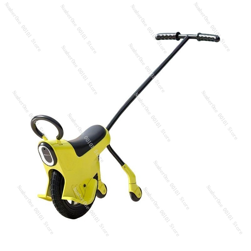 Kids Outdoor Ride On - Tricycle familial d'extérieur pour enfants, poussette