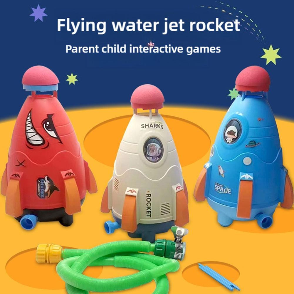 Kids Outdoor Garden - Lanceur de fusée jouets arroseurs d'eau