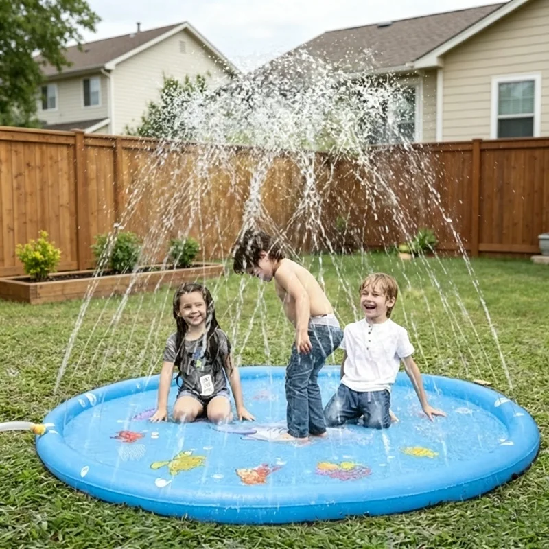 Kids Outdoor Climbing Structure - Tapis d'été pour jeux aquatiques pour