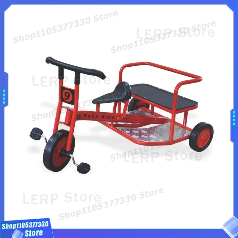 Kids Outdoor Ride On - Trottinette enfant LONGLY 2 places, cadre