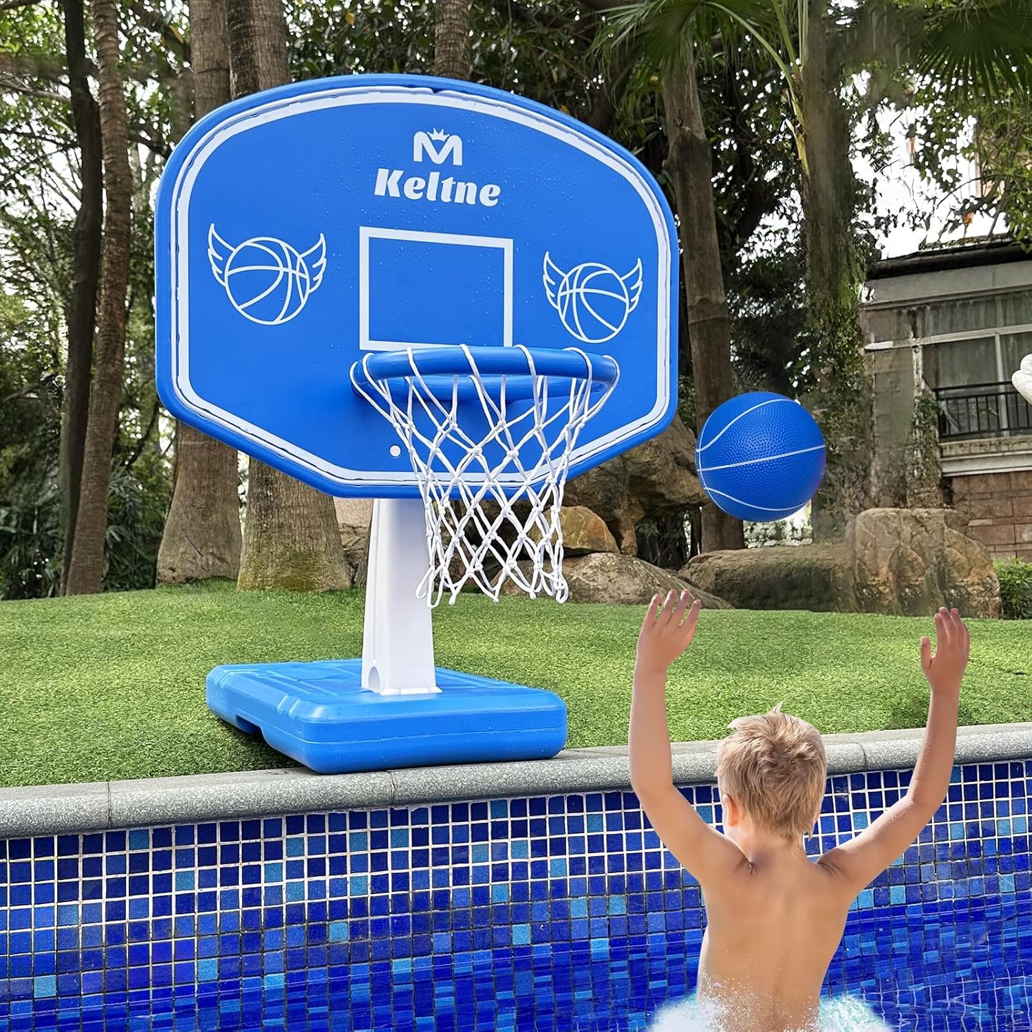 Basketball Hoop Outdoor - Grand panier de basket pour piscine