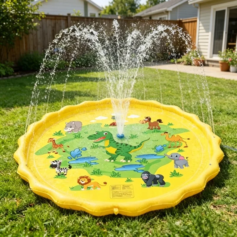 Kids Outdoor Activity Centre - Tapis d'été aquatique pulvérisateur d'eau pour