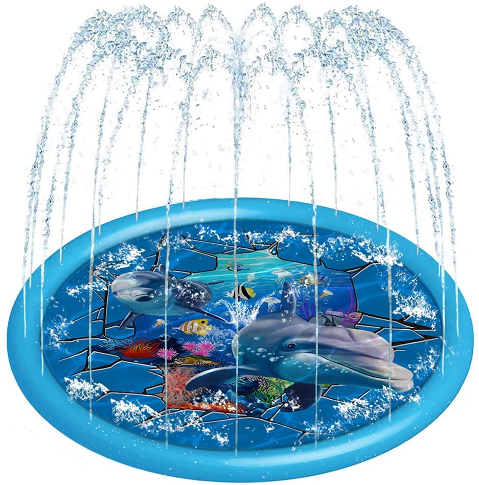 Sprinkler Splash Pad - Tapis de jeu gonflable pour enfants