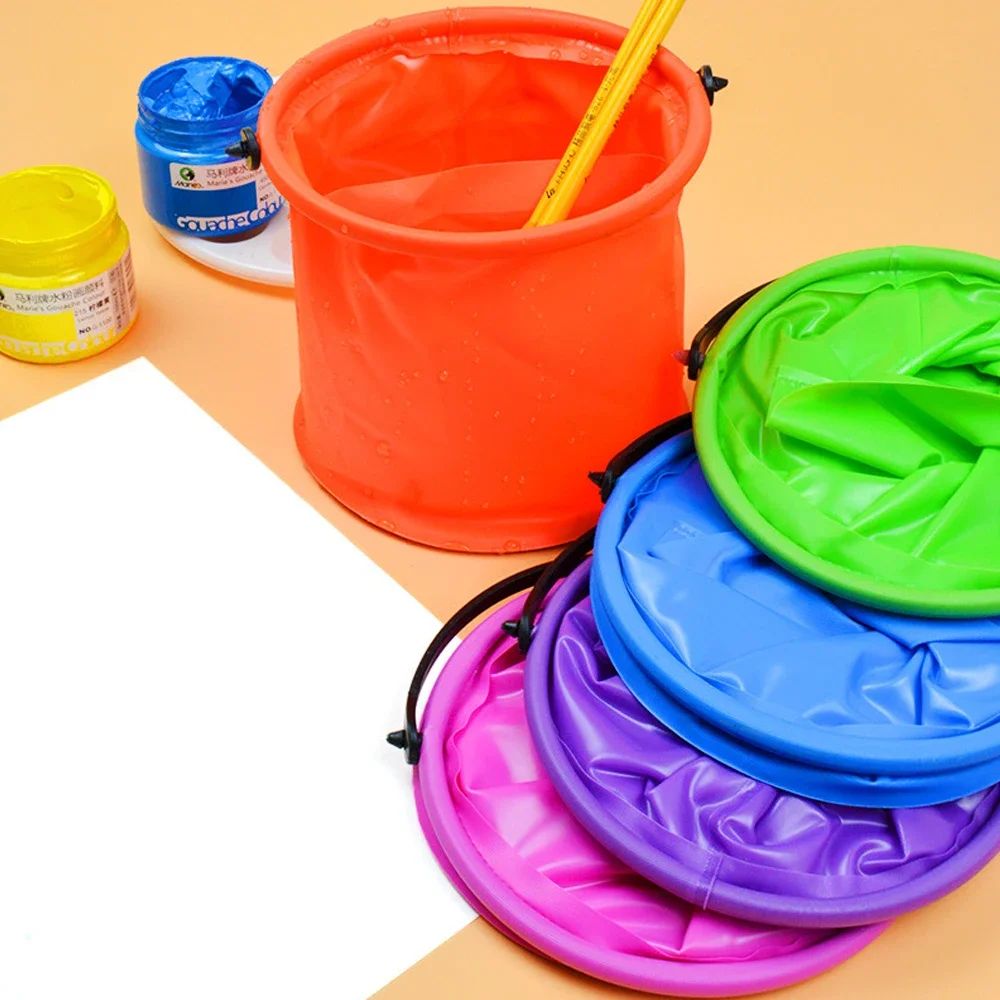 Kids Outdoor Pool - Seau de plage pliable portable, seau