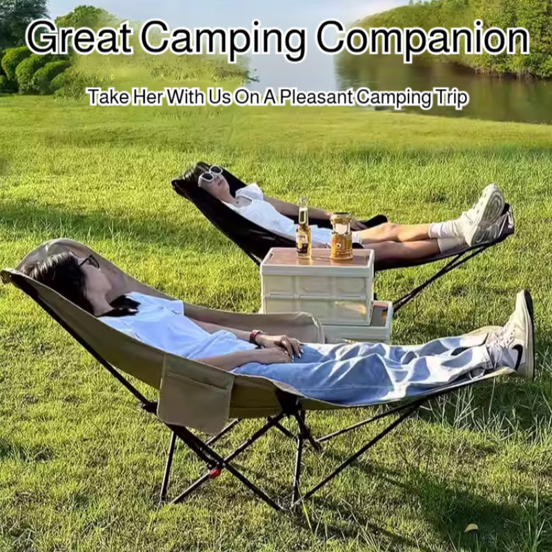 Kids Outdoor Furniture - Chaise pliante portative inclinable pliante appui-tête