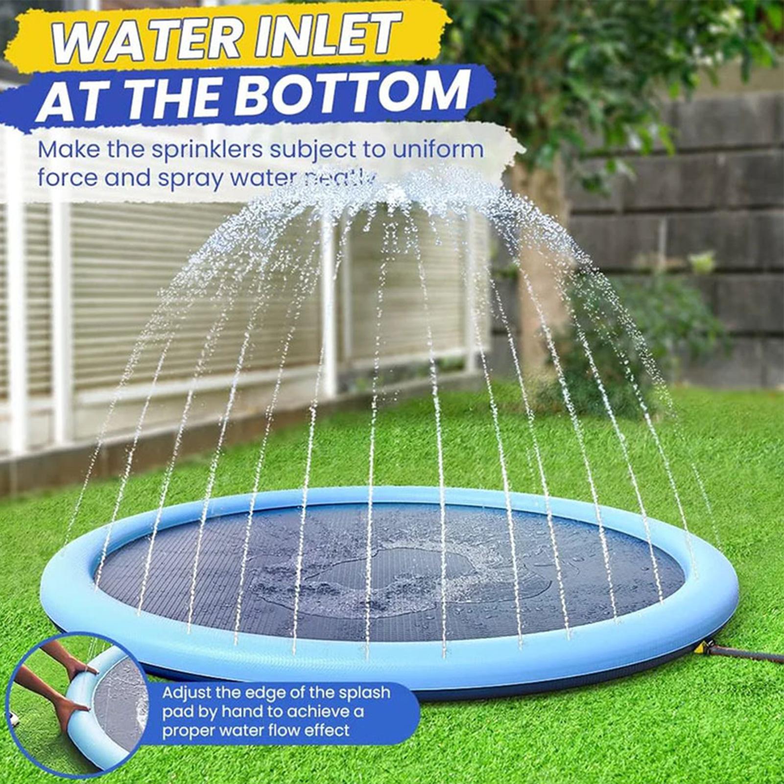 Sprinkler Splash Pad - Tapis de jeu pour enfants avec
