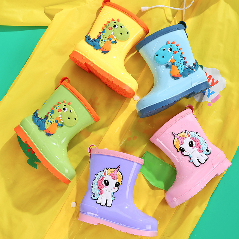 Kids Outdoor Garden - Bottes de pluie dinosaures toutes saisons