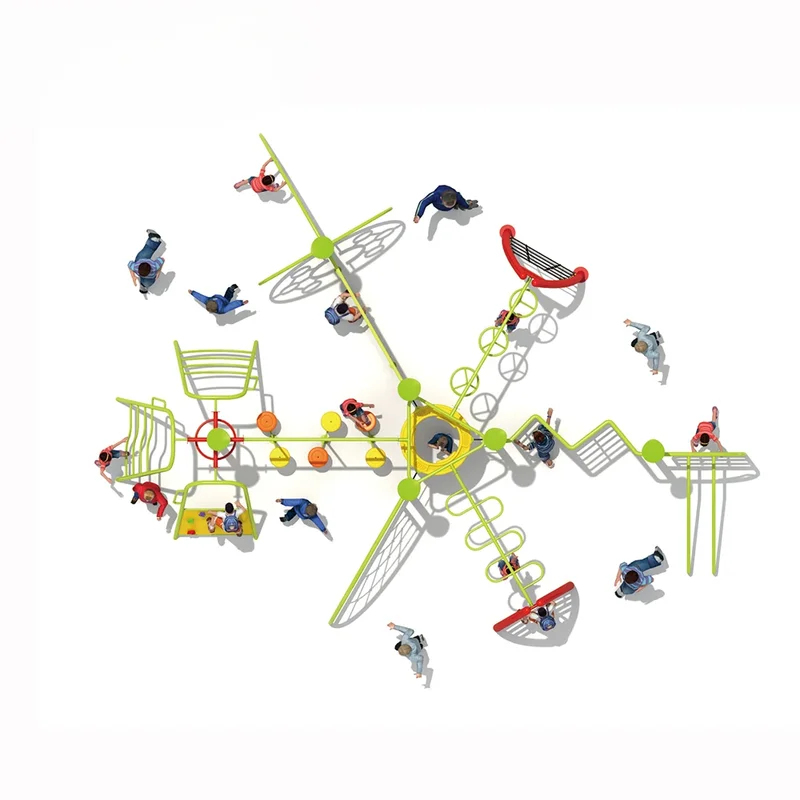 Kids Outdoor Climbing Structure - Structures d'escalade pour enfants, équipements de