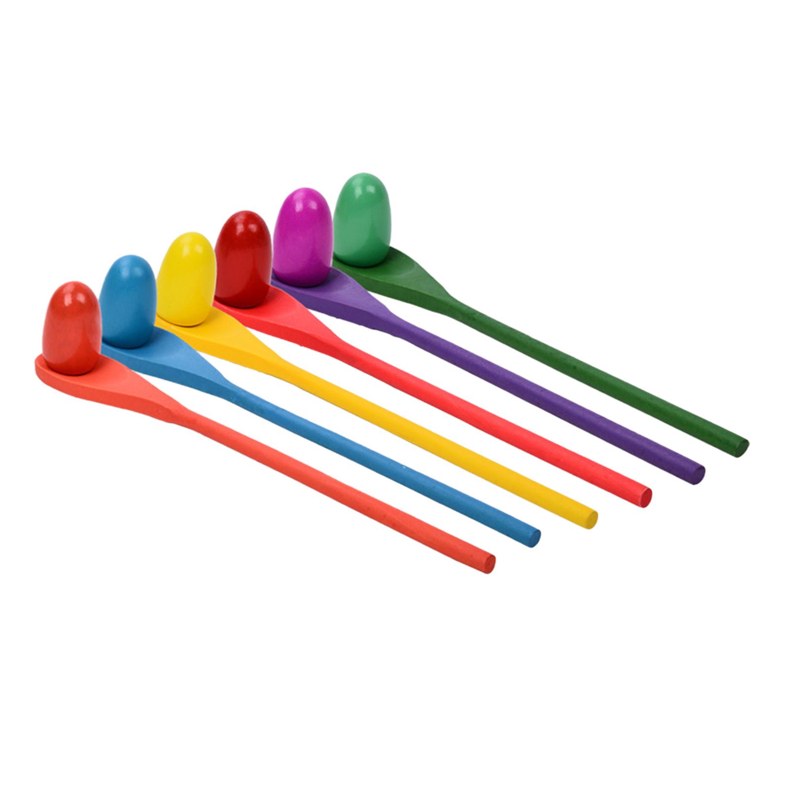 Kids Outdoor Yard - Jeu de course aux cuillères à