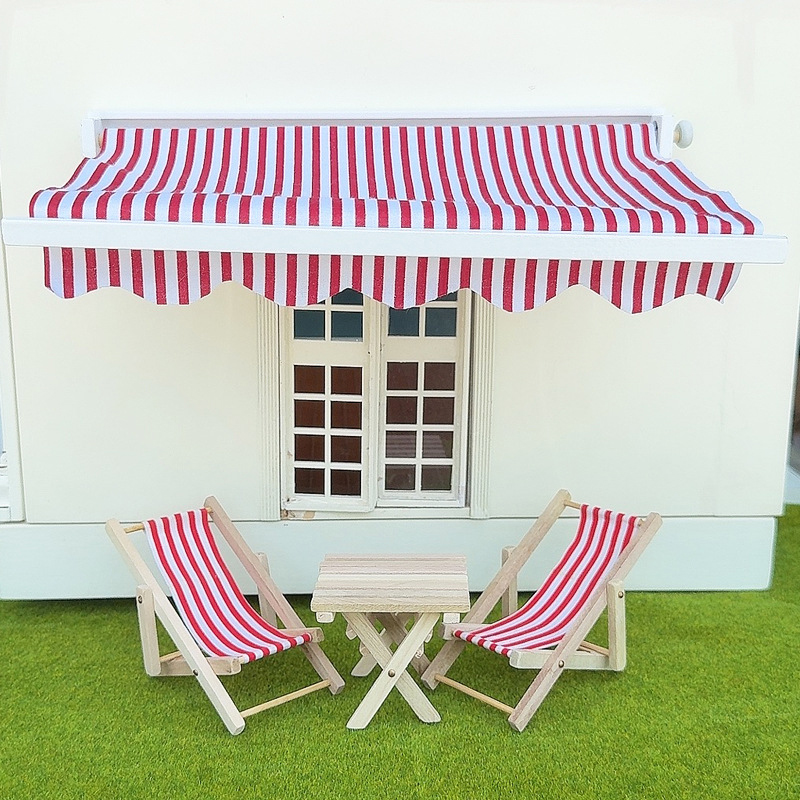 Kids Outdoor Doll House - Modèle d'auvent de simulation pour maison