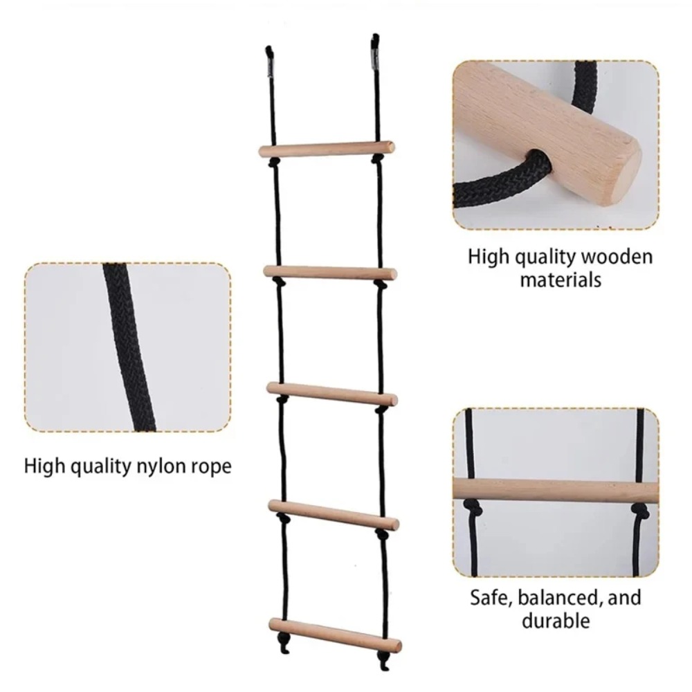 Échelle à cordes d'escalade po - Kids Outdoor Ladder avis et prix