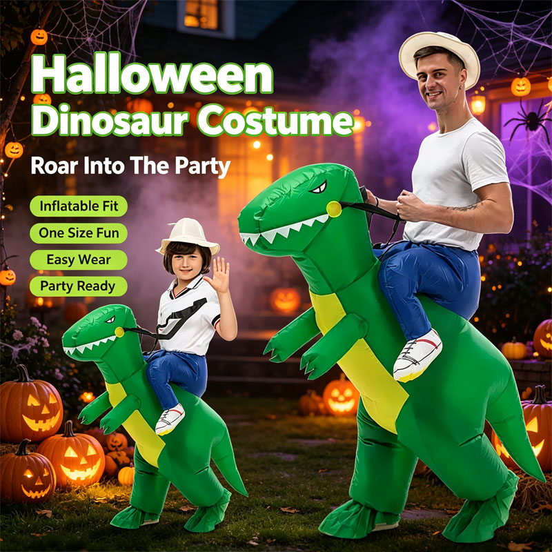 Costume de dinosaure gonflable - Kids Outdoor Ride On avis et prix