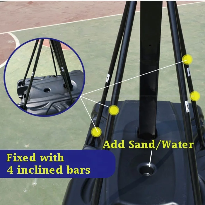 Support de basket-ball mobile  - Basketball Hoop Outdoor avis et prix