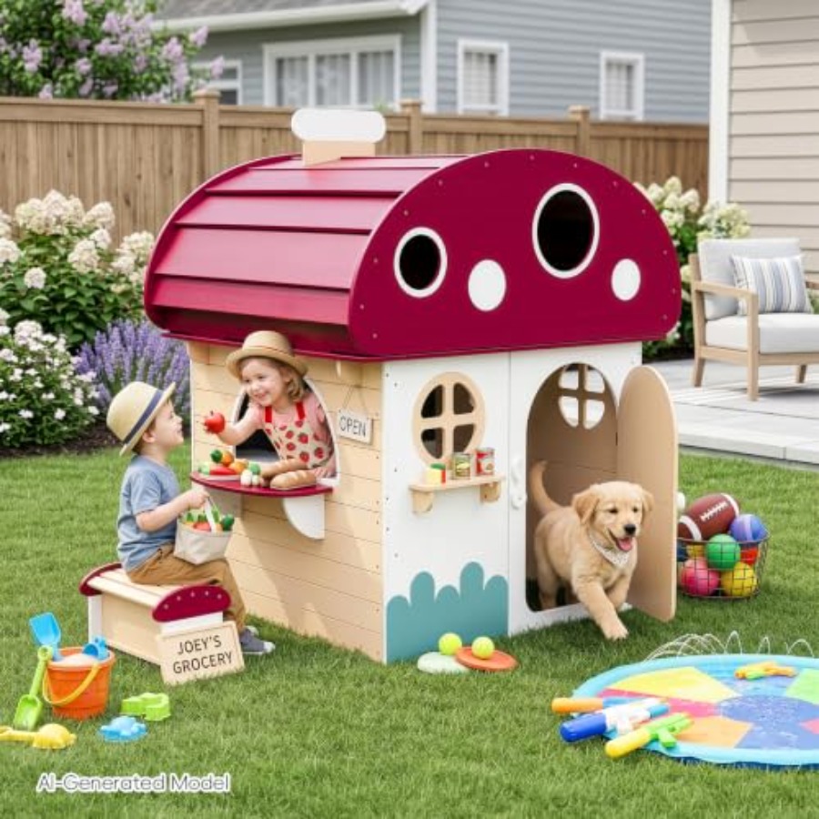 Maisonnette de jeu extérieure  - Kids Outdoor Chalkboard avis et prix