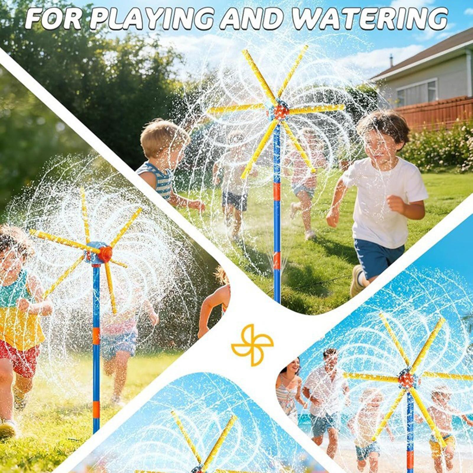 Moulin à vent avec arroseur po - Kids Outdoor Yard avis et prix