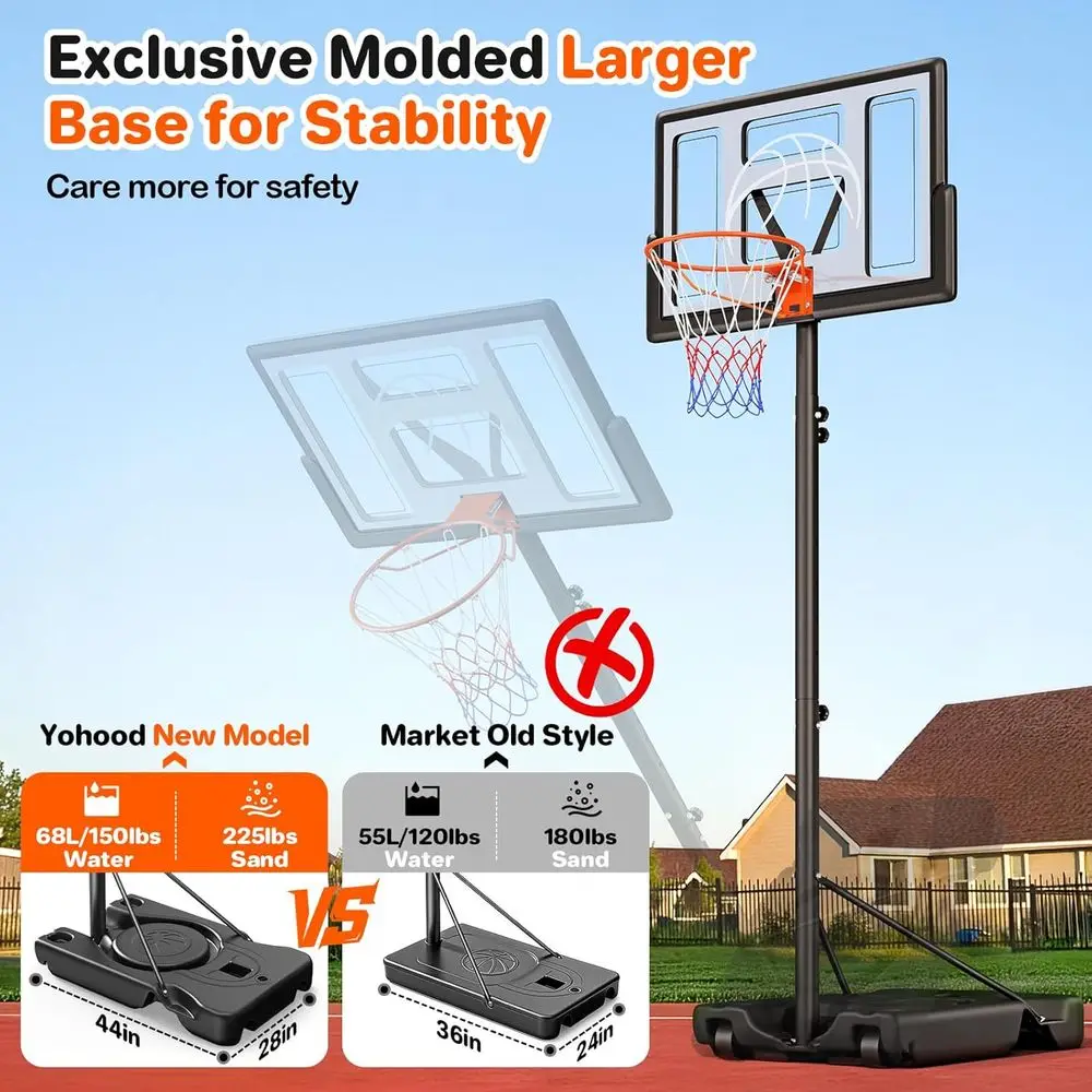 Système de panier de basket-ba - Basketball Hoop Outdoor avis et prix