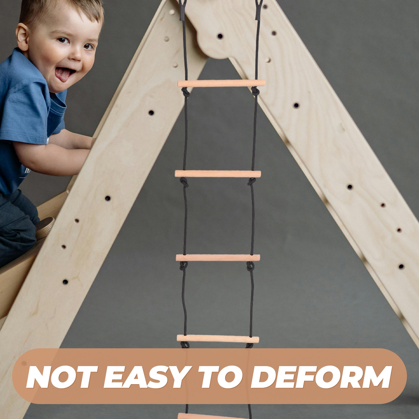1 ensemble d'escalade en bois  - Kids Outdoor Ladder avis et prix