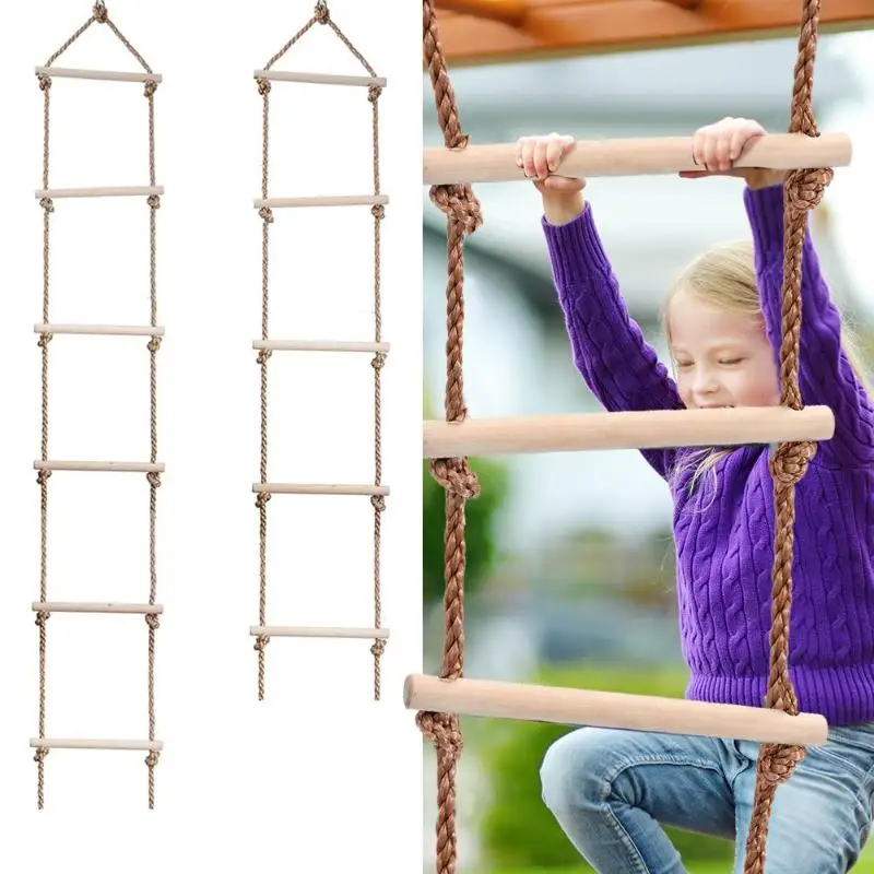Échelle en bois pour enfants,  - Kids Outdoor Ladder avis et prix