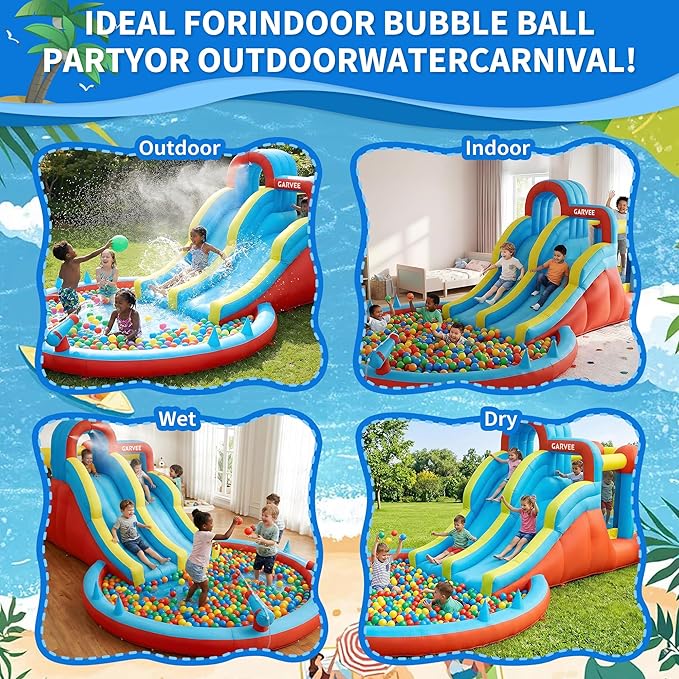 Parc aquatique gonflable 8-en- - Kids Outdoor Pool avis et prix