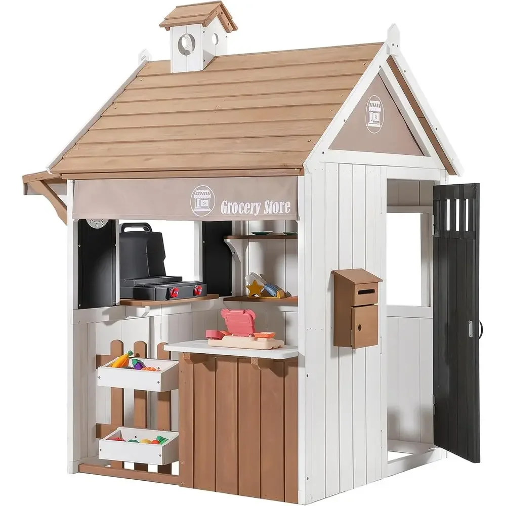 Maison de jeu d'extérieur 2-en - Kids Outdoor Chalkboard avis et prix
