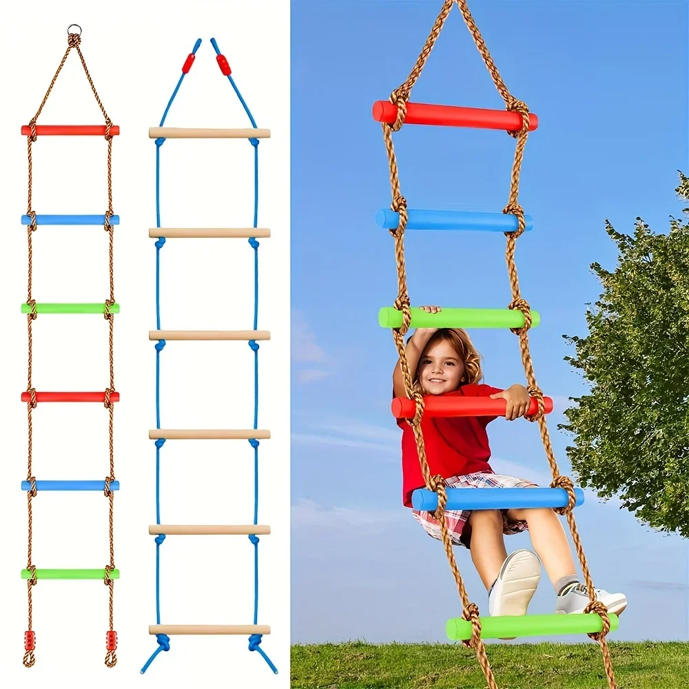 1 échelle d'escalade colorée p - Kids Outdoor Ladder avis et prix
