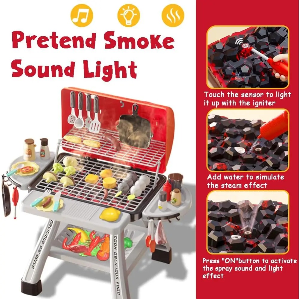 Ensemble de jouets barbecue po - Kids Outdoor Bbq avis et prix