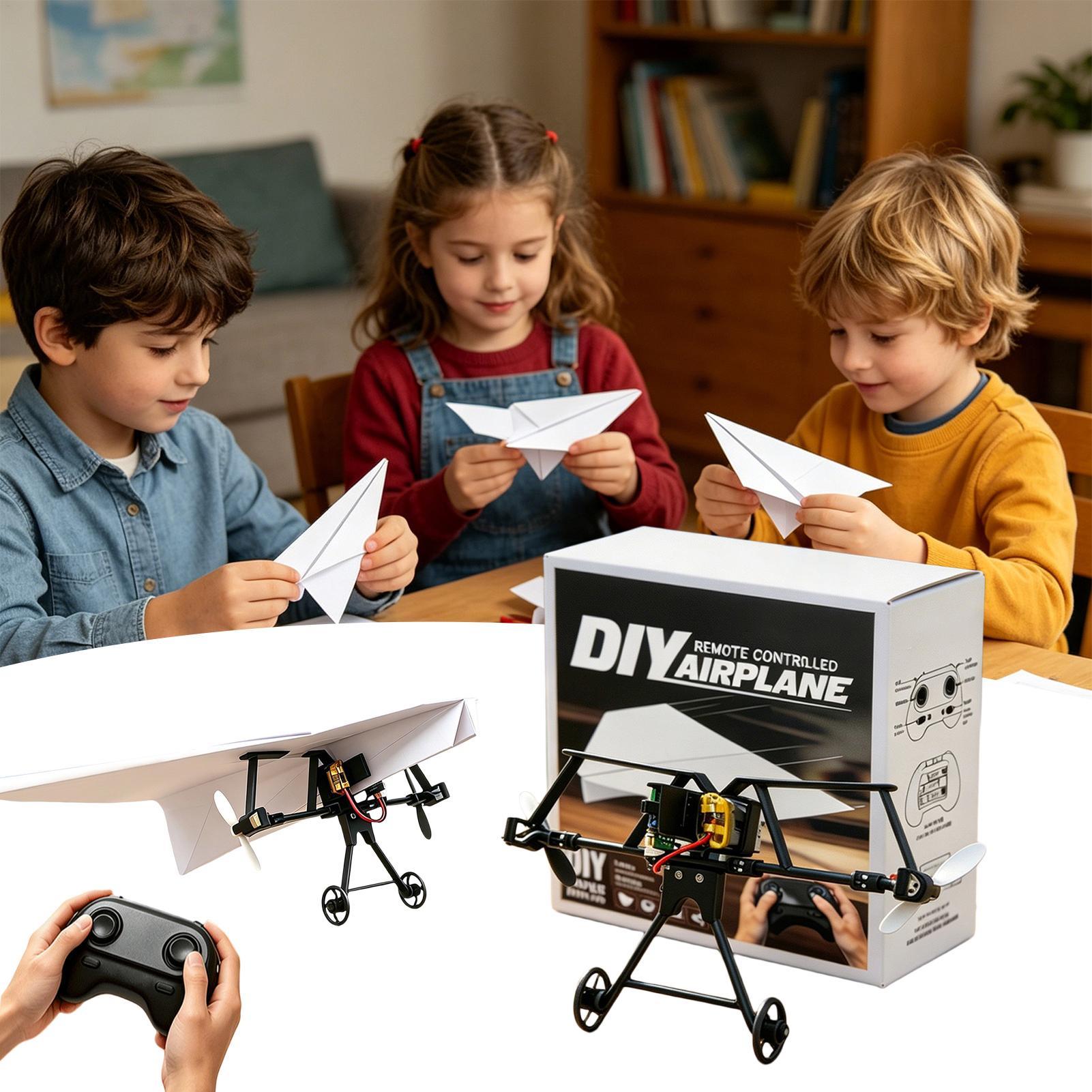 Kit d'avion en papier RC à con - Kids Outdoor Adventure avis et prix
