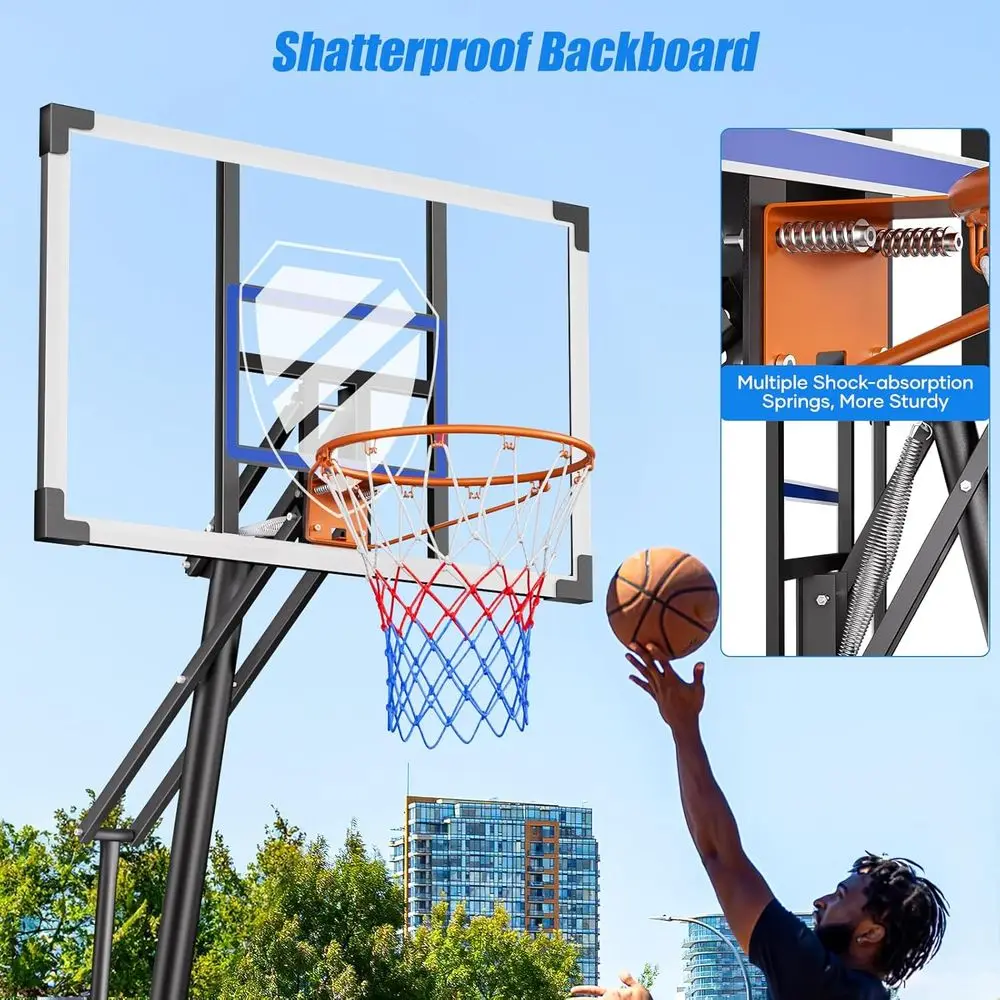 Panier de basket portable 44 p - Basketball Hoop Outdoor avis et prix