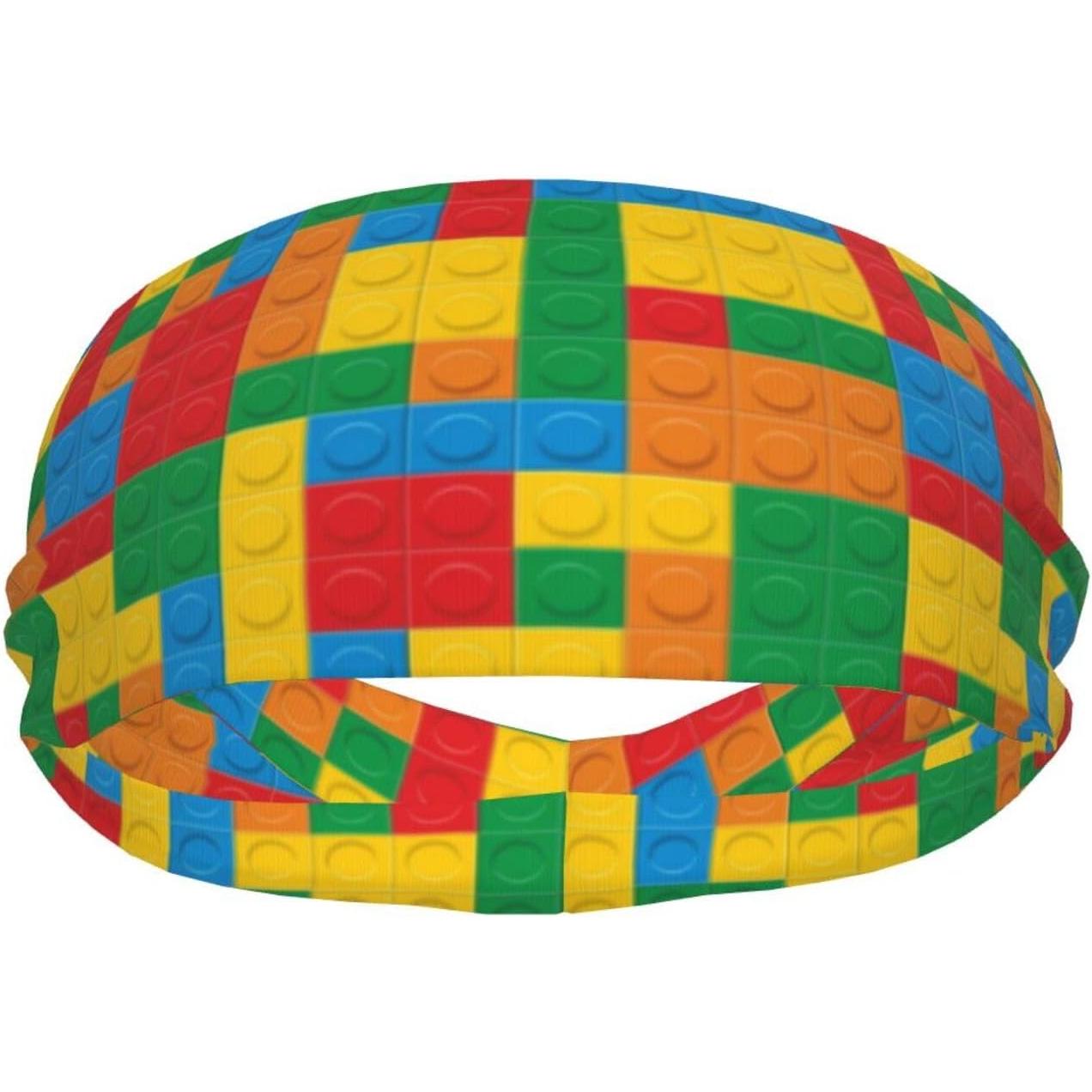 Bandeau imprimé blocs de const - Kids Outdoor Yoga avis et prix