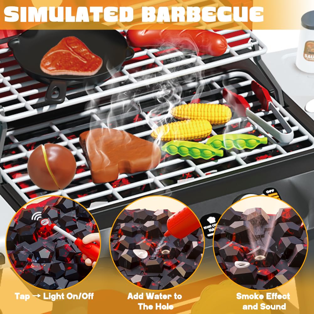 Grill jouet pour enfant, ensem - Kids Outdoor Bbq avis et prix