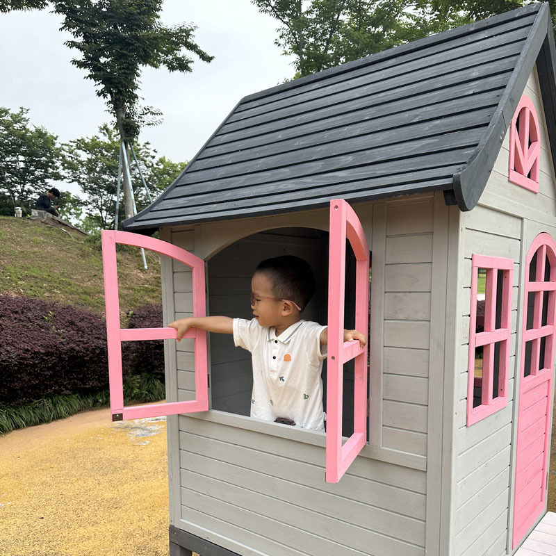 Maison de bûches pour enfants, - Kids Outdoor Doll House avis et prix