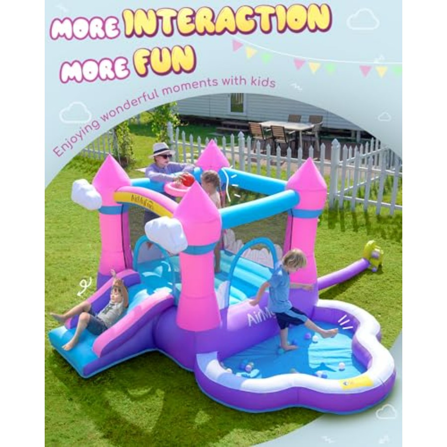 Structure gonflable rose pour  - Kids Outdoor Pool avis et prix
