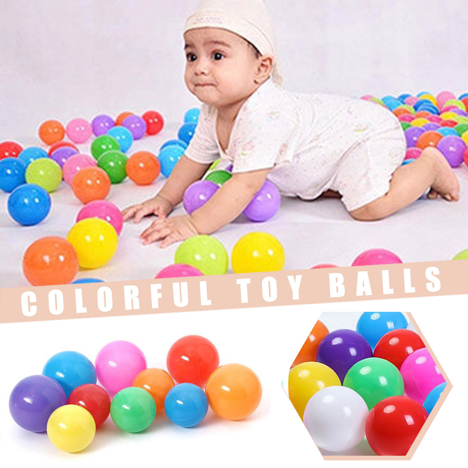 100 PIÈCES Balles en plastique - Kids Outdoor Activity Centre avis et prix