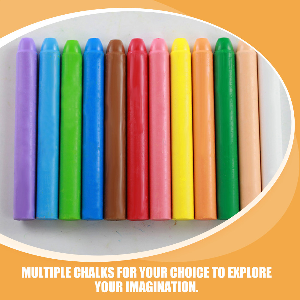Ensemble de 12 craies colorées - Kids Outdoor Chalkboard avis et prix