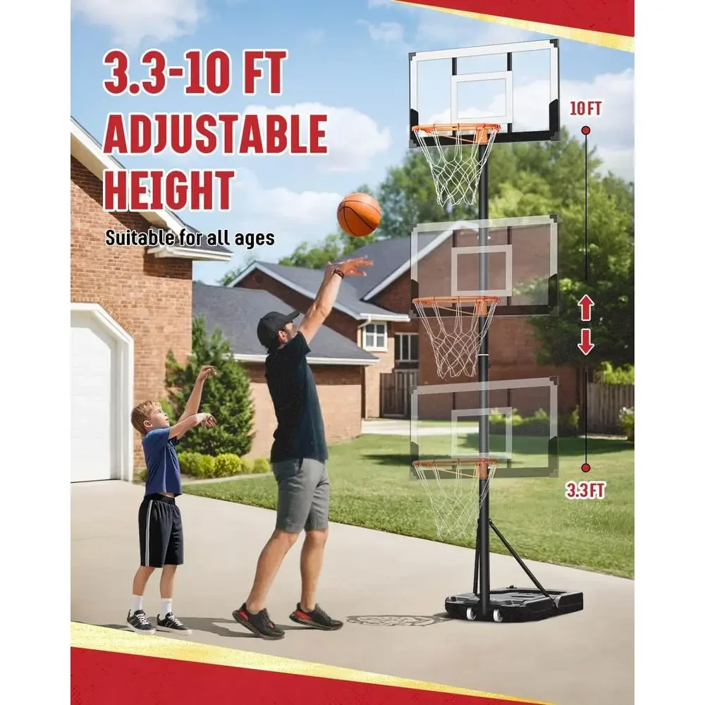 Panier de basket réglable pour - Basketball Hoop Outdoor avis et prix