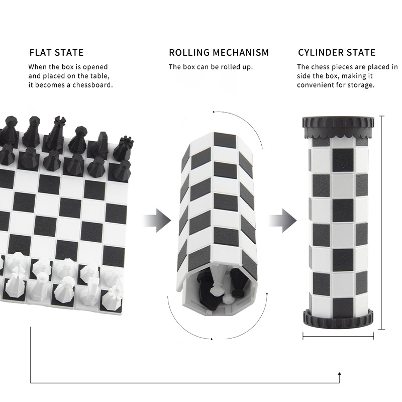 Jeu d'échecs portable 2 en 1,  - Kids Outdoor Adventure avis et prix