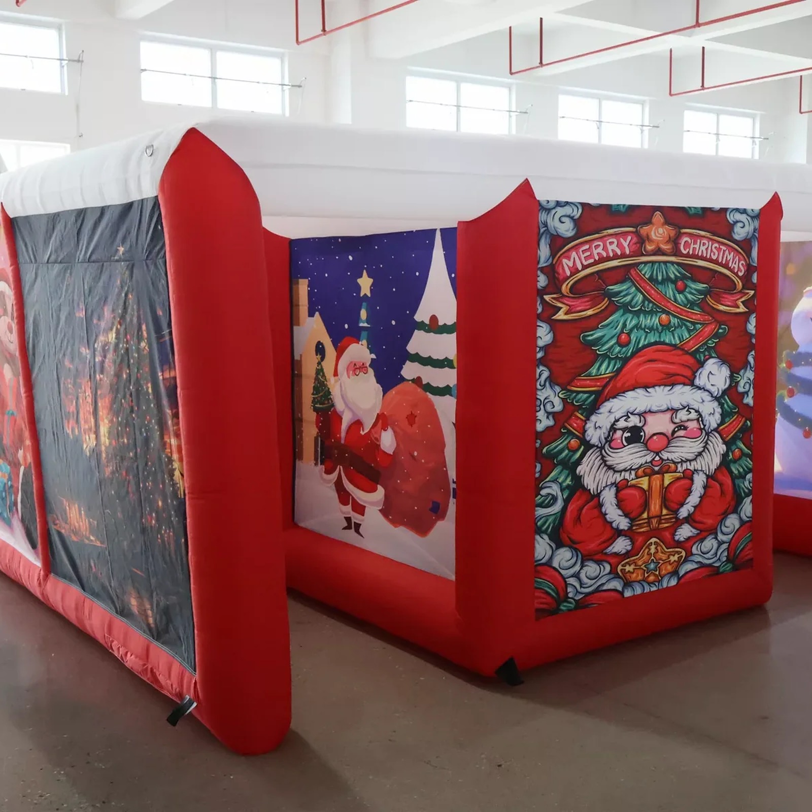 Labyrinthe gonflable rouge d'e - Kids Outdoor Venues avis et prix